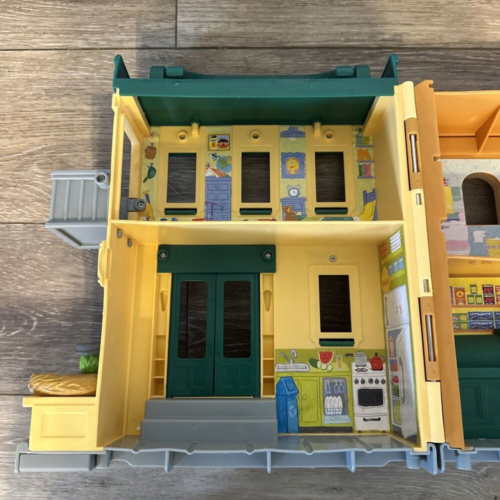 2010 Hasbro Sesame Street Hooper's Store 123 Apartment Building Playset Only - Picture 9 of 13